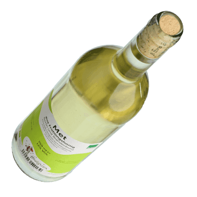 Met aus Frühlingshonig von Honigtreu - ein milder feiner Honigwein Flasche