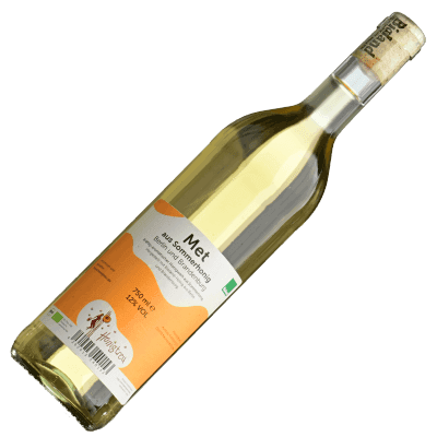 Met aus Sommerhonig von Honigtreu Flasche Honigwein