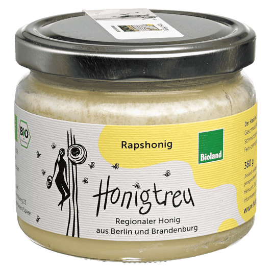 Rapshonig - Honigtreu - regionaler Biohonig