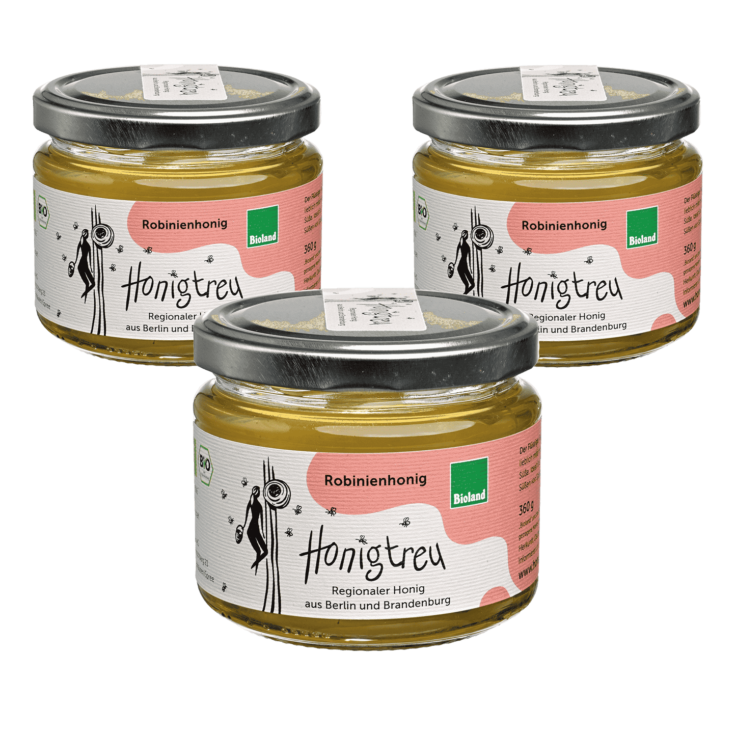 Robinienhonig - Honigtreu - regionaler Biohonig