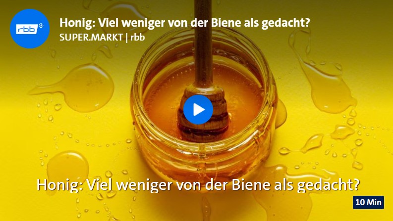 Honigfälschungen: Viel weniger von der Biene als gedacht!