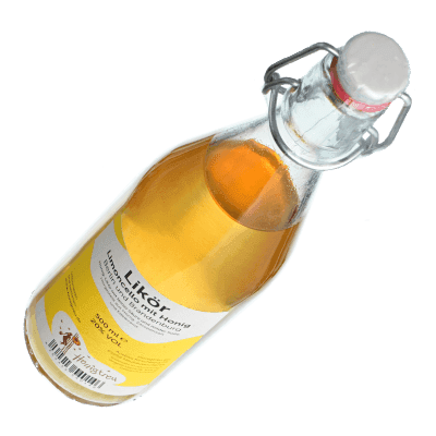 Limoncello Honiglikör von Honigtreu Likör mit Honig aus eigener Imkerei 