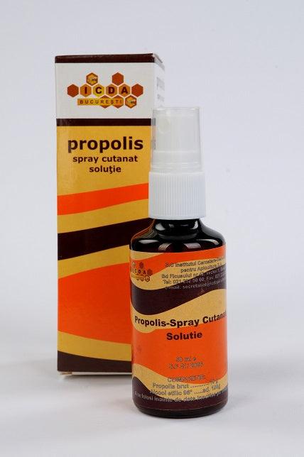 Propolis Spray zur Anwendung auf der Haut Honigtreu Onlineshop